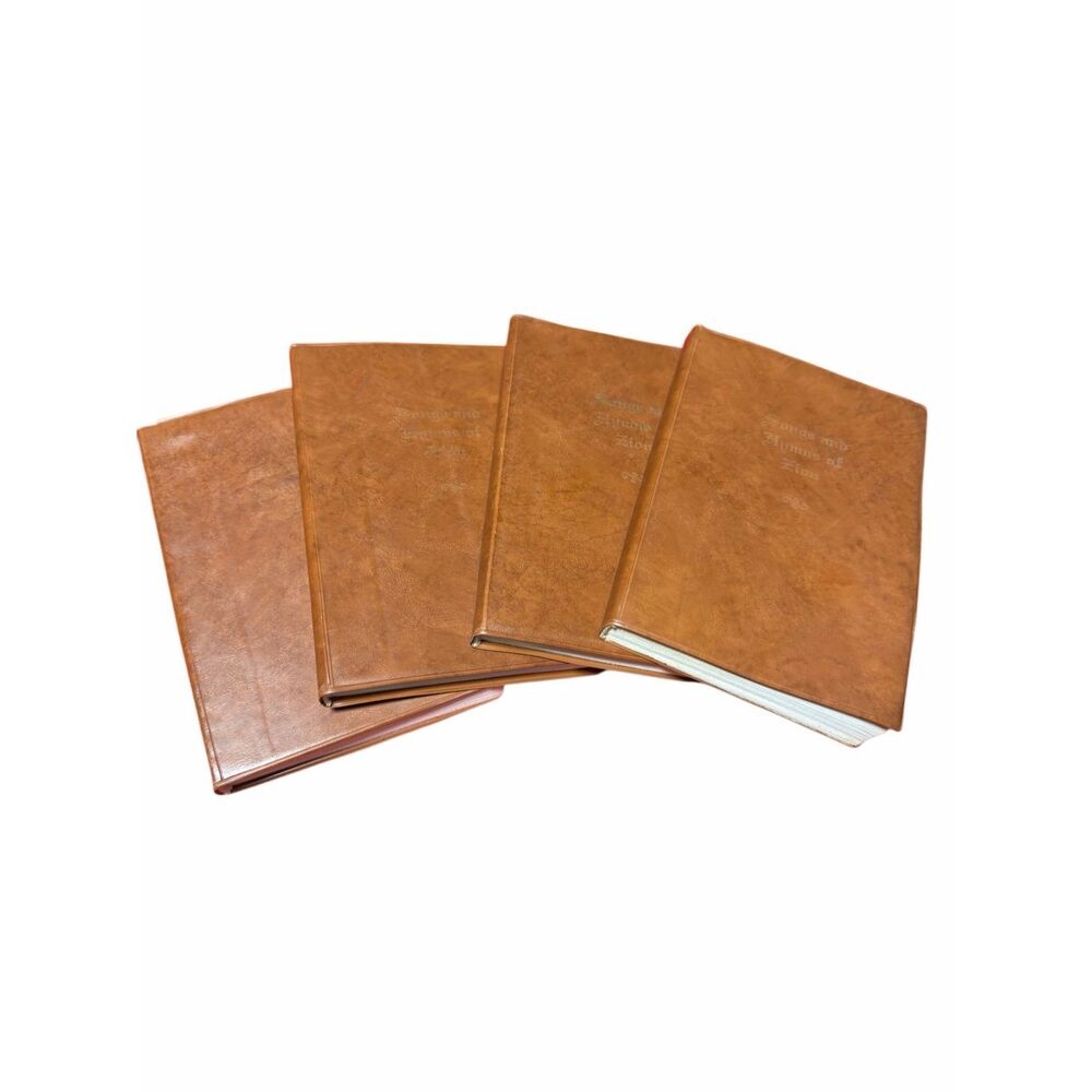 Lot of 4 Hymns and Songs of Zion (Apostolic Lutheran) 1980